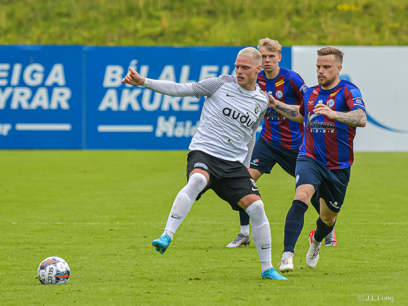 Myndaveisla 1: FH og Leiknir gerðu jafntefli