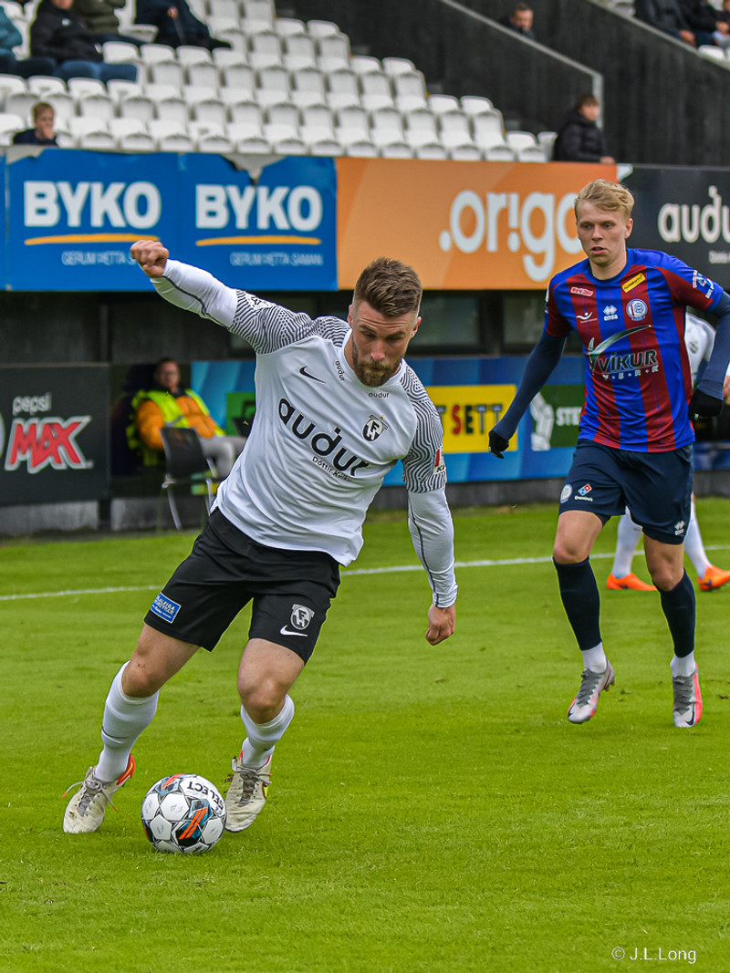 Myndaveisla 1: FH og Leiknir gerðu jafntefli
