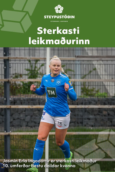 Jasmín Erla Ingadóttir.