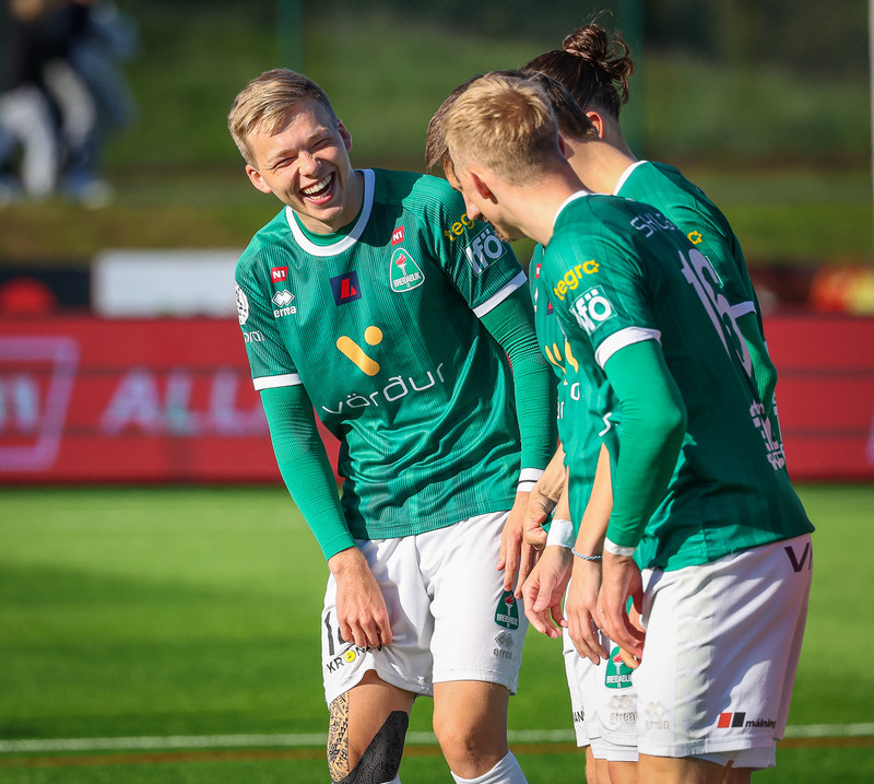Jason Daði skoraði tvö í dag.