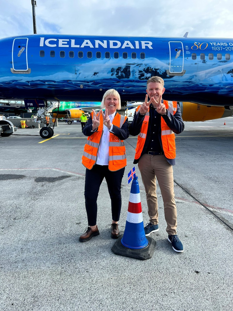Icelandair og KSÍ endurnýja við upphaf ferðlags á EM