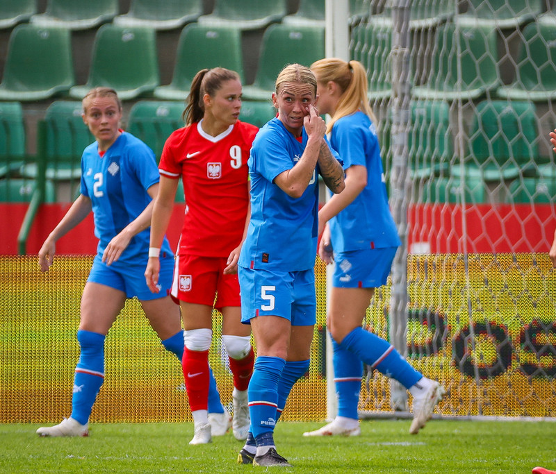 Myndaveisla: Ísland vann Pólland í lokaleik fyrir EM