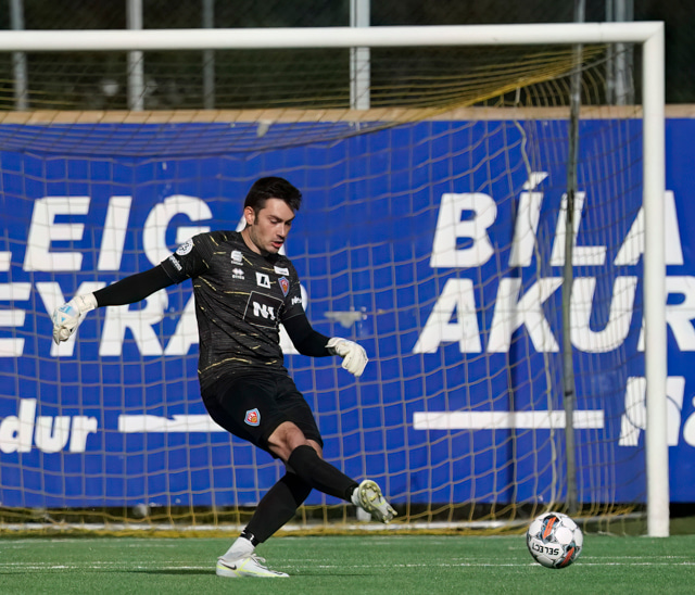 Kristijan Jajalo átti að gera betur í sigurmarki Víkinga