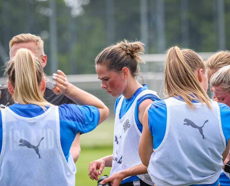 Fyrirliðinn Sara Björk Gunnarsdóttir.