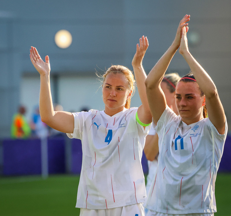 Glódís Perla Viggósdóttir tók við bandinu