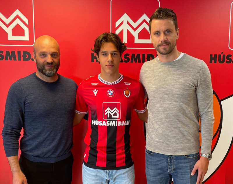 Arnar Gunnlaugsson, Danijel Dejan Djuric og Kári Árnason.