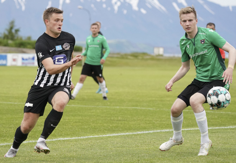 Myndaveisla: Njarðvík vann Magna á Grenivík