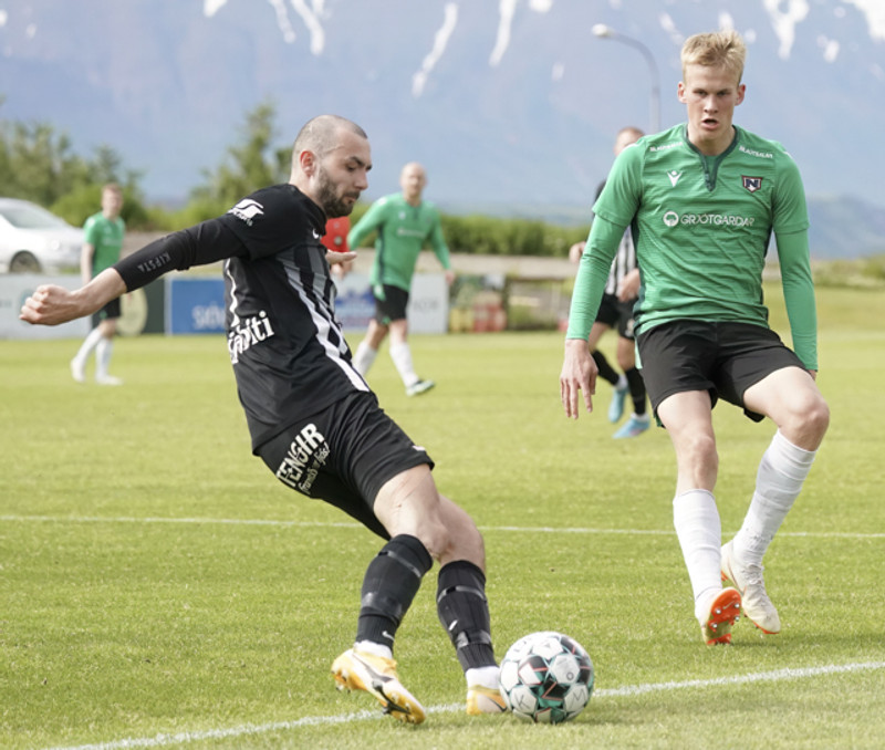 Myndaveisla: Njarðvík vann Magna á Grenivík