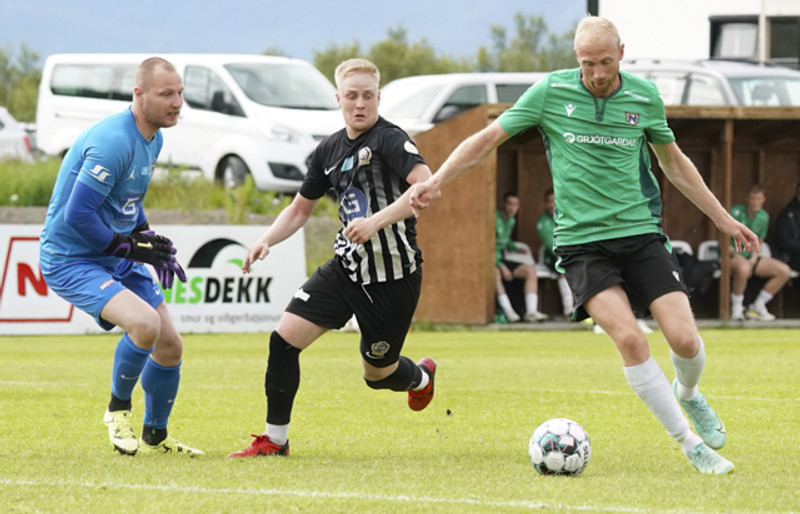 Myndaveisla: Njarðvík vann Magna á Grenivík