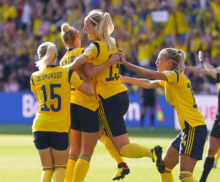Svíar unnu C-riðil eftir 5-0 sigur á Portúgal