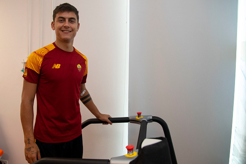 Paulo Dybala átti góðan leik og komst nálægt því að skora.