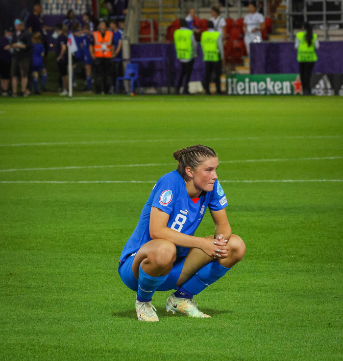 Karólína Lea er ekki með.