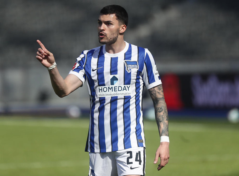Radonjic, sem var á láni hjá Hertha á síðustu leiktíð, skoraði tvennu í sínum fyrsta æfingaleik með Torino.