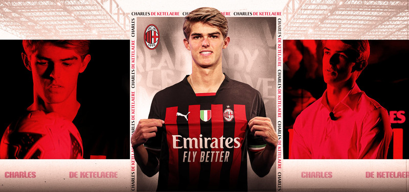 Charles de Ketelaere gerði fimm ára samning við Milan