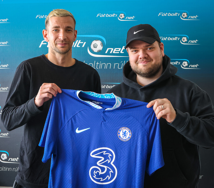 Damir Muminovic og Stefán Marteinn.