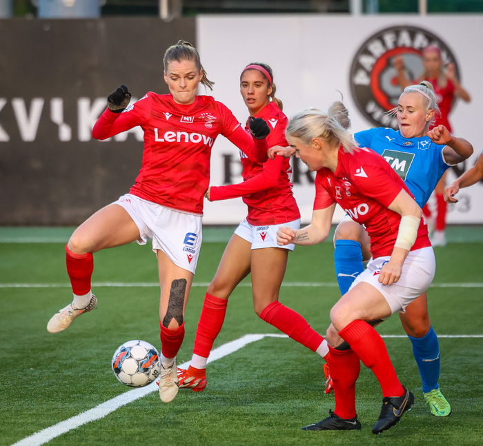 Mist í leik gegn Stjörnunni á dögunum.