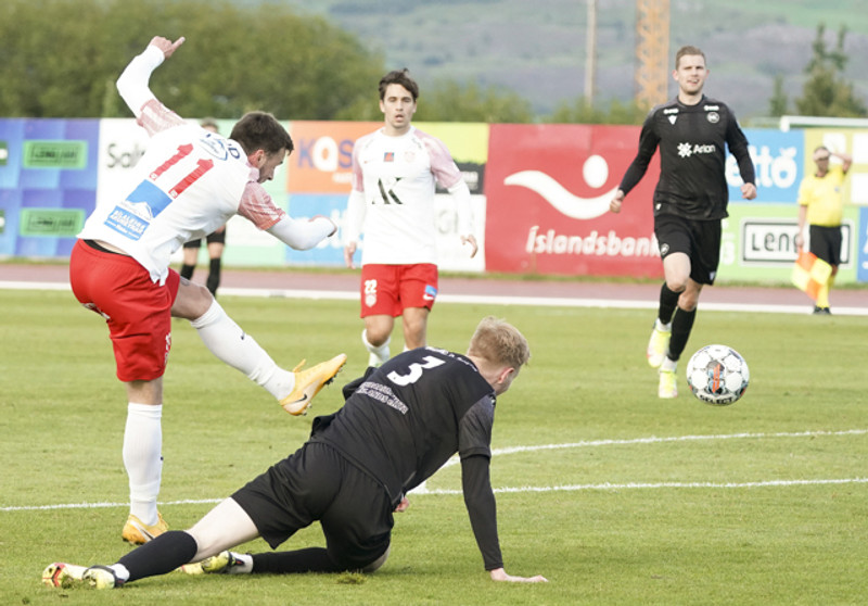 Myndaveisla: Þór vann HK á Akureyri