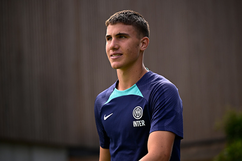 Cesare Casadei er 19 ára.