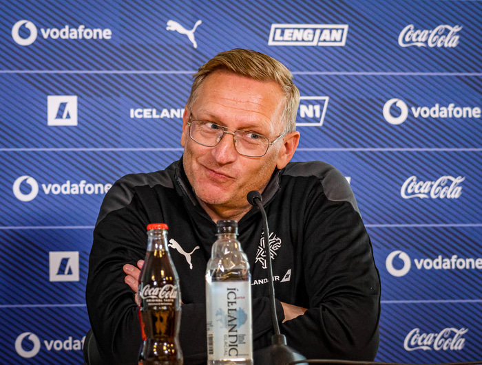Þorsteinn Halldórsson, landsliðsþjálfari.