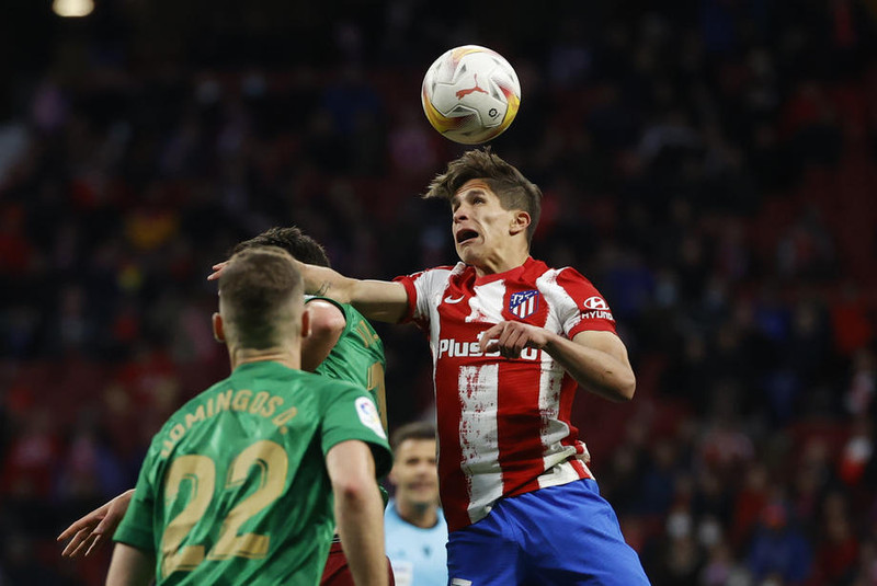 Giuliano á einn leik að baki fyrir föður sinn sem stýrir meistaraflokki Atletico.