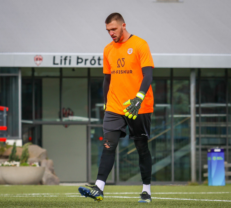 Ivan Jelic, markvörður Reynis Sandgerði.