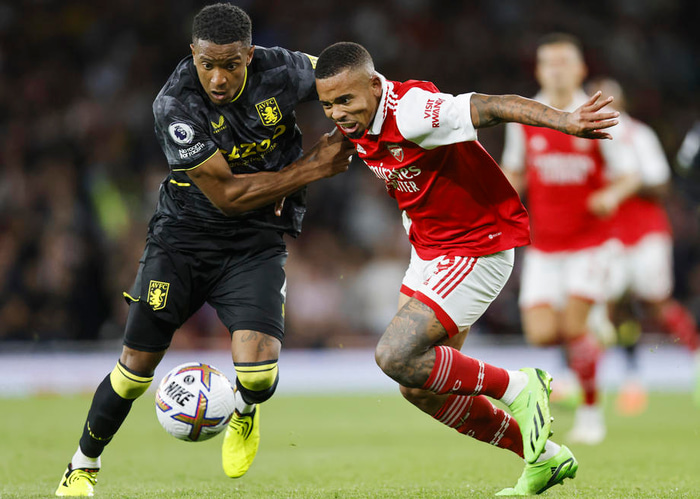 Gabriel Jesus skoraði fyrir Arsenal