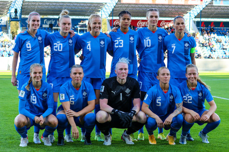 Myndaveisla 1: Ísland vann Hvíta Rússland