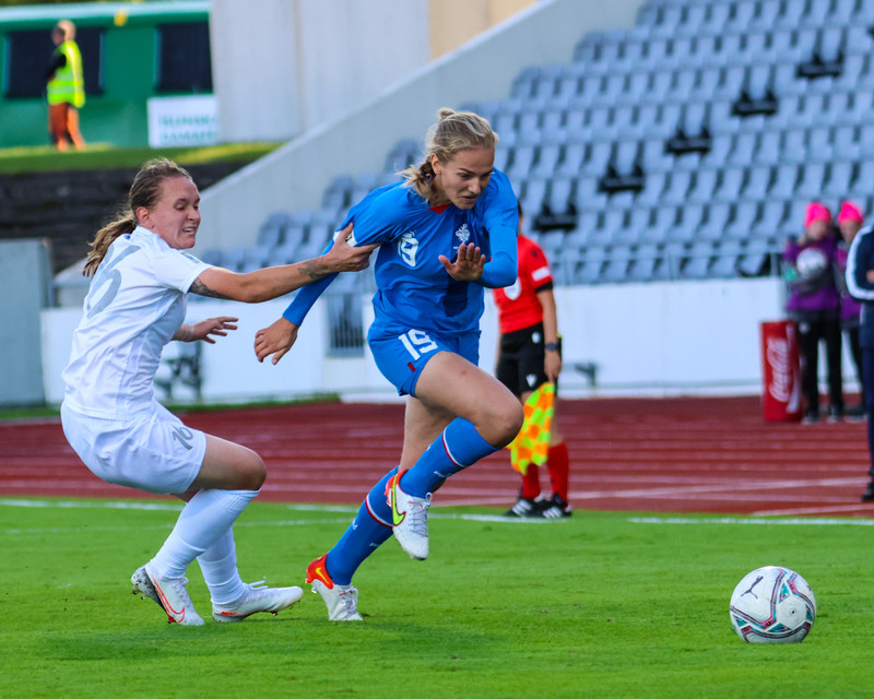 Myndaveisla 1: Ísland vann Hvíta Rússland