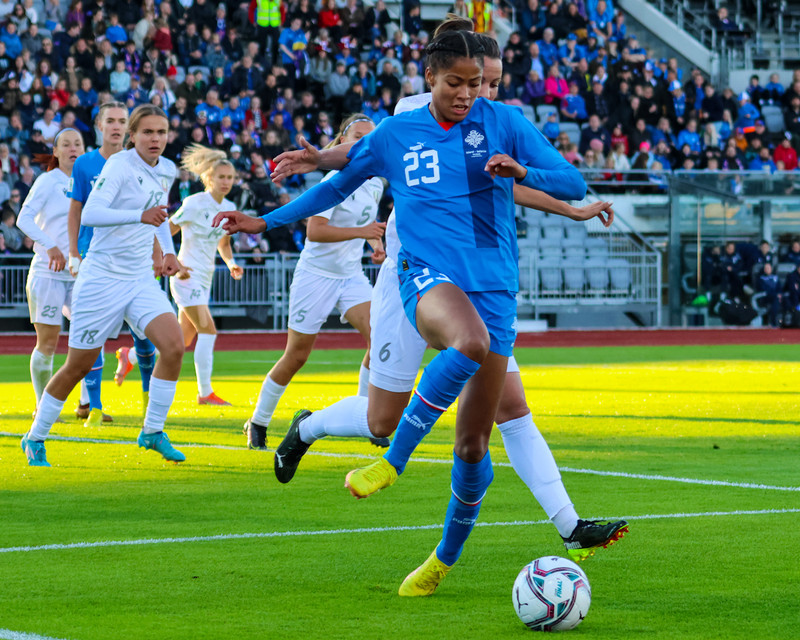 Myndaveisla 1: Ísland vann Hvíta Rússland