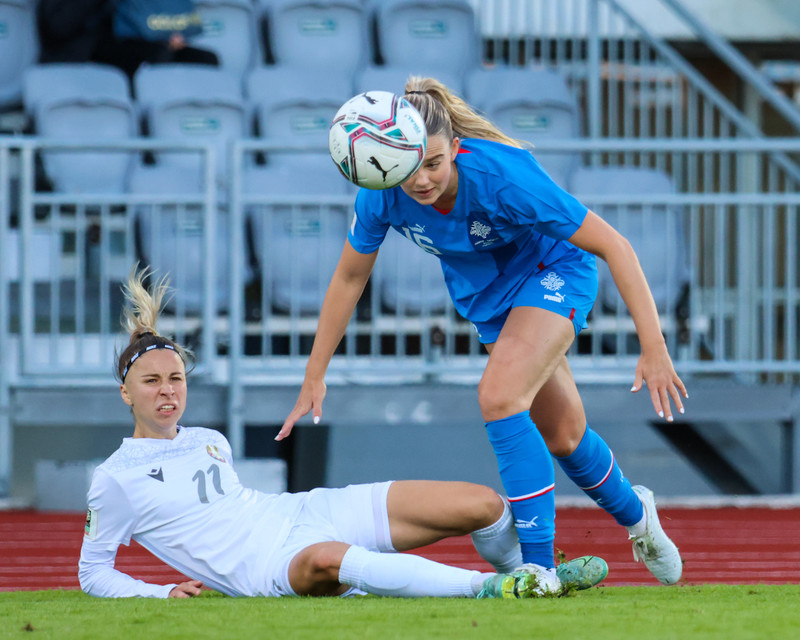 Myndaveisla 1: Ísland vann Hvíta Rússland