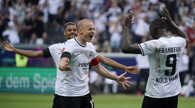 Þýskaland: Frankfurt skoraði fjögur gegn Leipzig