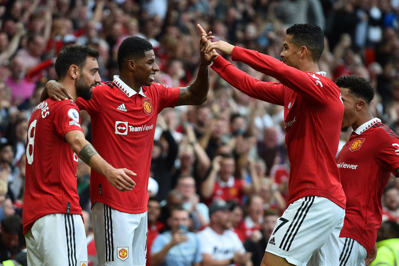 Marcus Rashford er í byrjunarliði Man Utd