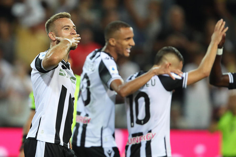 Leikmenn Udinese voru frábærir í kvöld