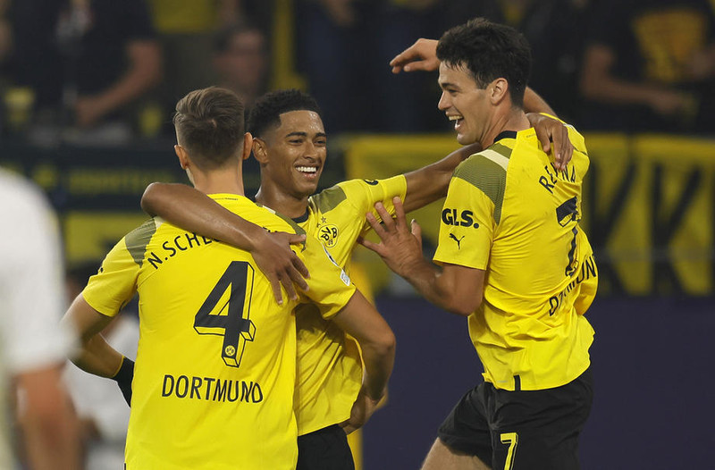 Jude Bellingham var frábær í liði Dortmund í kvöld