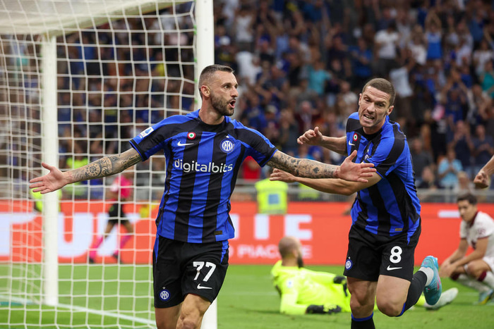 Marcelo Brozovic skoraði sigurmark Inter