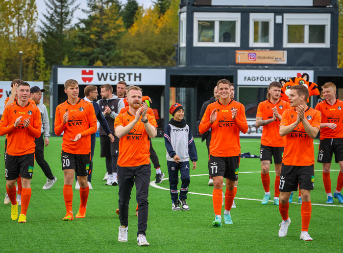 Fylkismenn unnu Lengjudeildina á síðustu leiktíð.