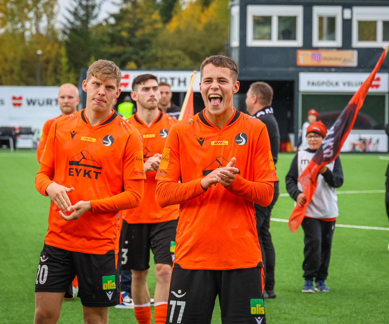Myndaveisla: Fylkir vann Lengjudeild karla
