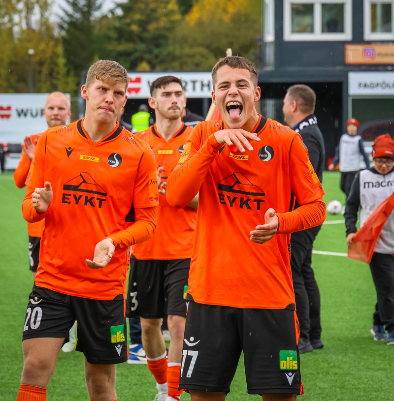 Myndaveisla: Fylkir vann Lengjudeild karla