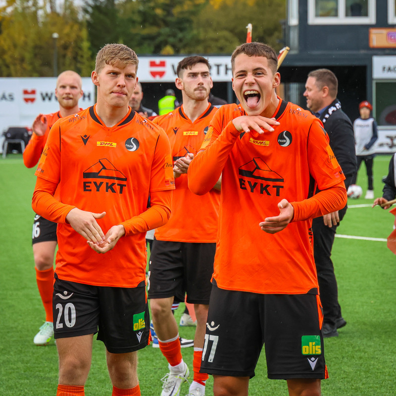 Myndaveisla: Fylkir vann Lengjudeild karla