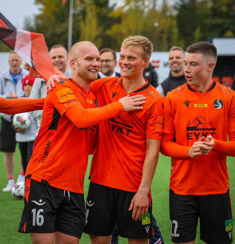 Myndaveisla: Fylkir vann Lengjudeild karla