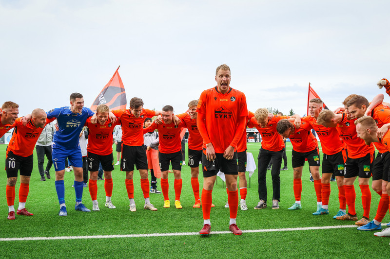 Myndaveisla: Fylkir vann Lengjudeild karla
