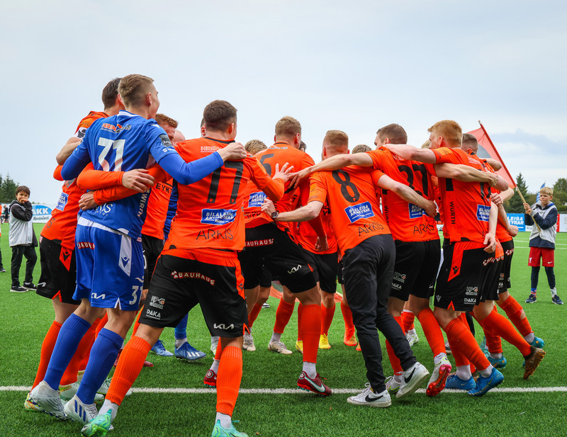 Myndaveisla: Fylkir vann Lengjudeild karla