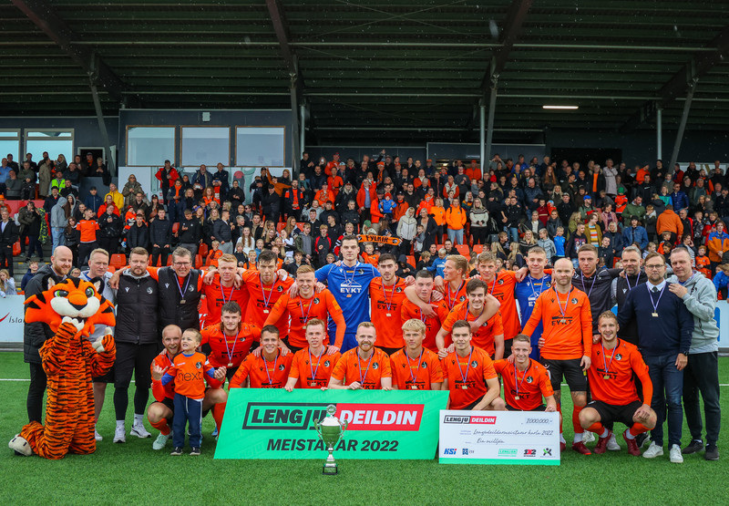 Myndaveisla: Fylkir vann Lengjudeild karla