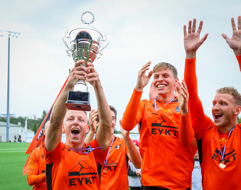 Myndaveisla: Fylkir vann Lengjudeild karla