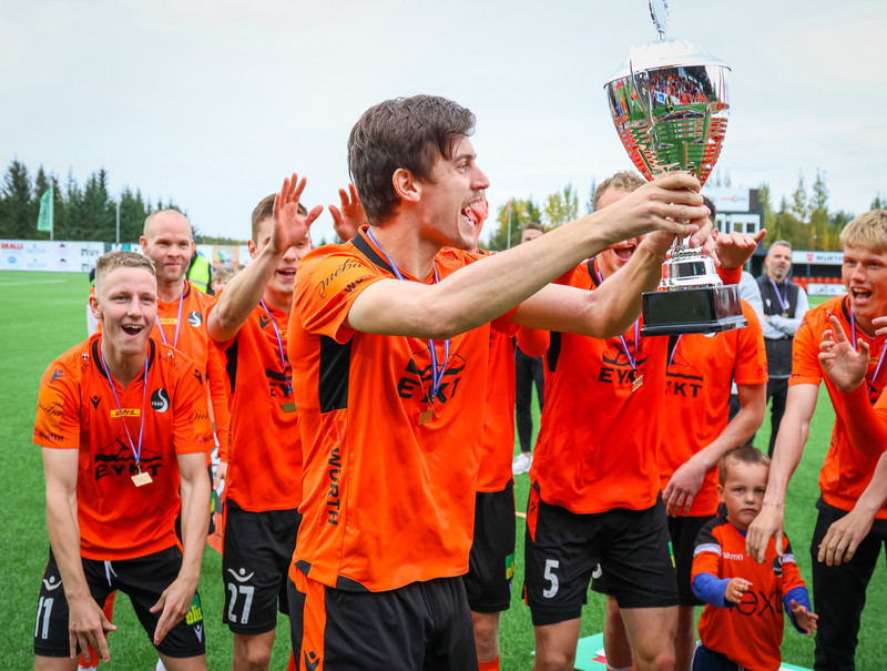 Myndaveisla: Fylkir vann Lengjudeild karla