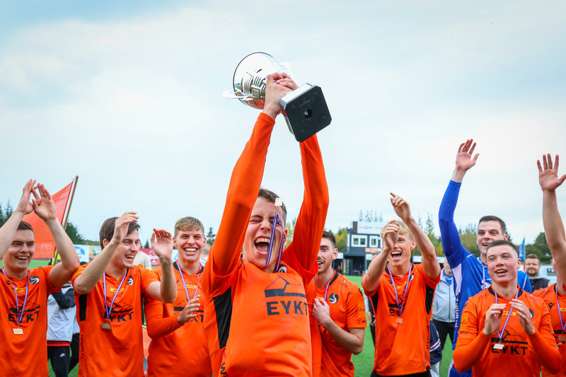 Myndaveisla: Fylkir vann Lengjudeild karla