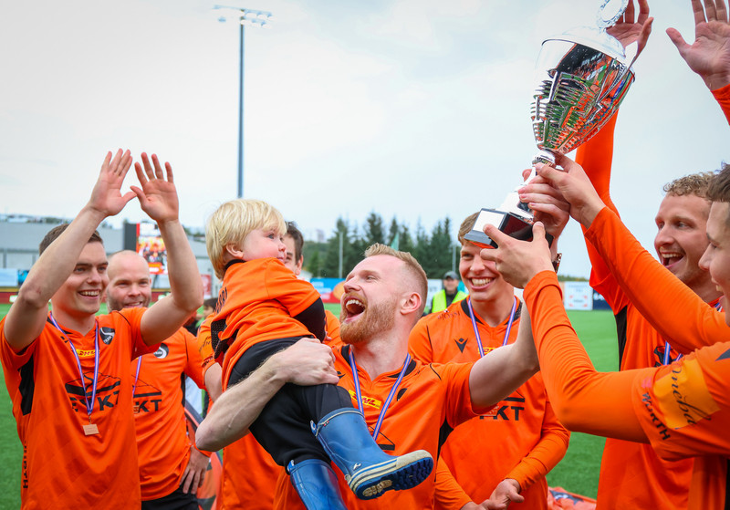 Myndaveisla: Fylkir vann Lengjudeild karla