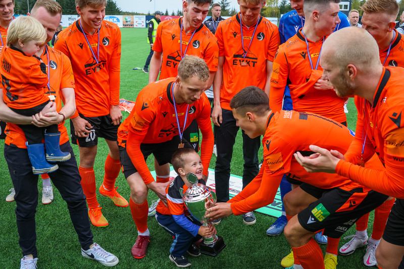 Myndaveisla: Fylkir vann Lengjudeild karla
