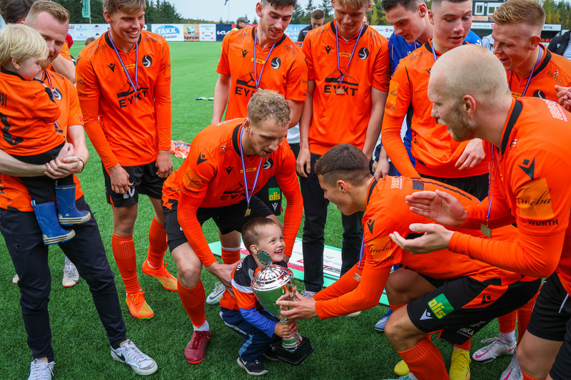 Myndaveisla: Fylkir vann Lengjudeild karla