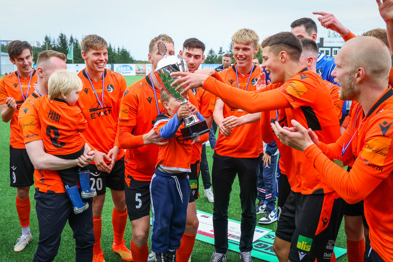 Myndaveisla: Fylkir vann Lengjudeild karla